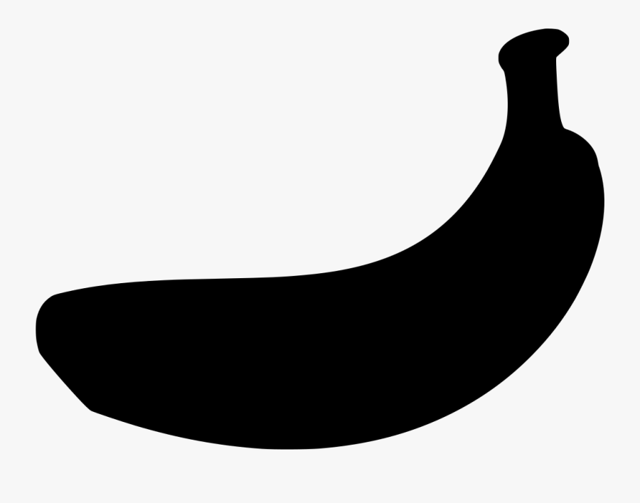 Black Banana Clip Art, Transparent Clipart