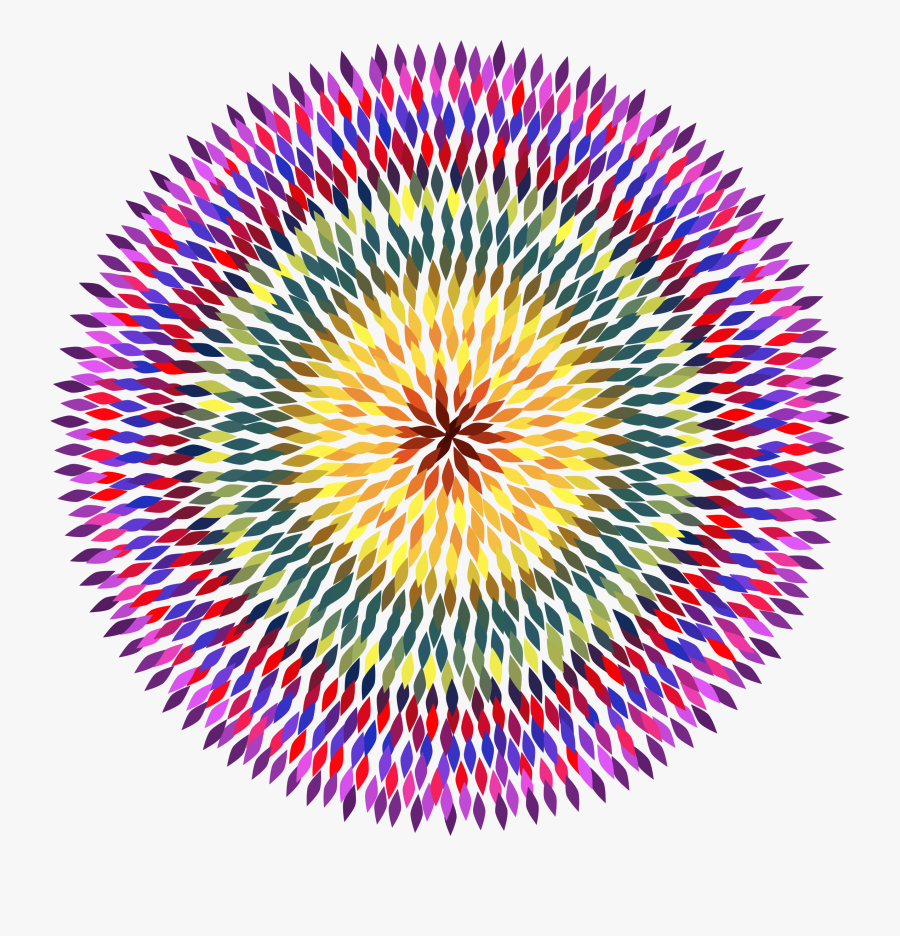 Abstract Flower Petals Clip Arts - Grafico Desimpregnador, Transparent Clipart