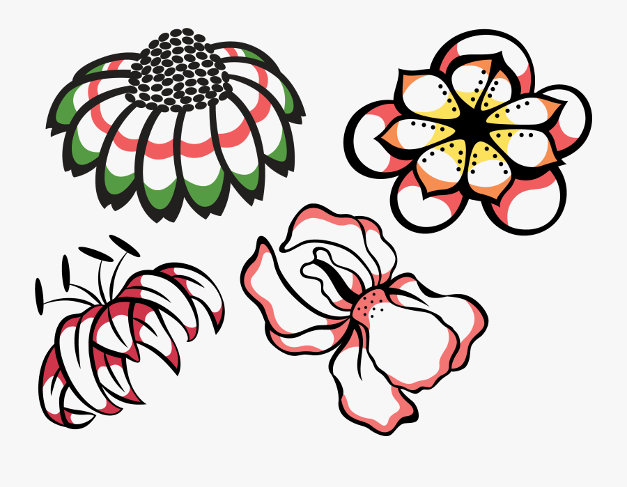 Flower Petal Collection - Tattoo, Transparent Clipart