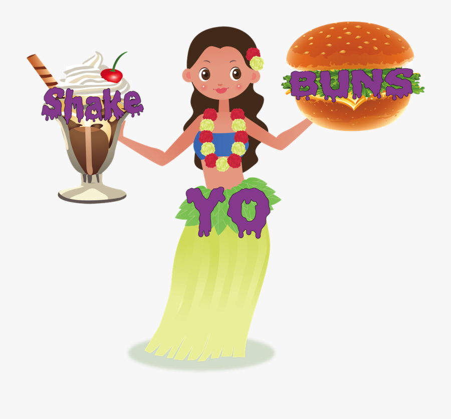 Logo Design By Aurelian Irimia For Shake Yo Buns - Cartoon, Transparent Clipart