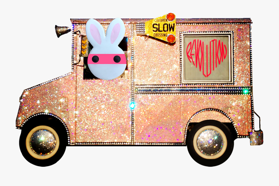 Heartschallenger - Swarovski Crystal Truck, Transparent Clipart