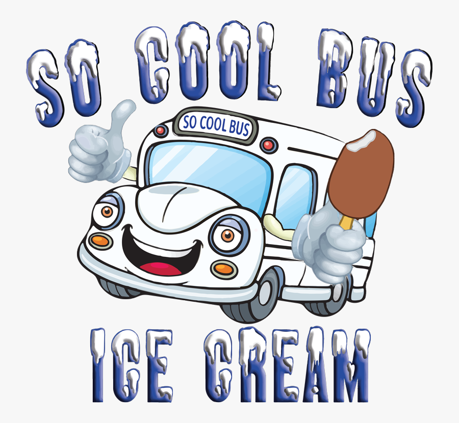 So Cool Bus Logo, Transparent Clipart