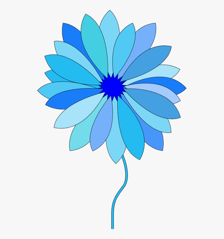 Flowers Vectors Clipart Animated - Flower Cartoon Gif Png, Transparent Clipart