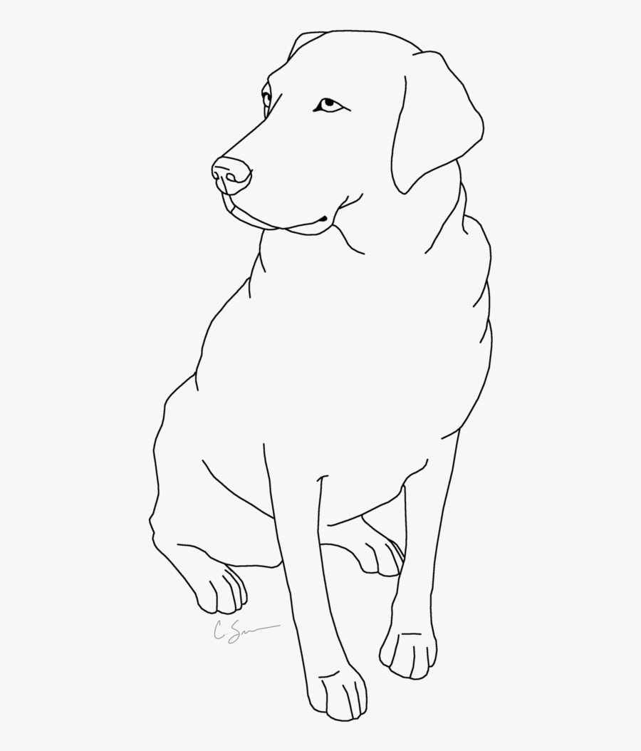 Download Lab Dogs Coloring Pages Labrador Retriever Retriev - Black ...