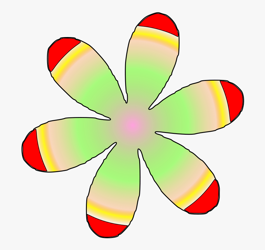 Flower Petals Clip Art - Clip Art, Transparent Clipart