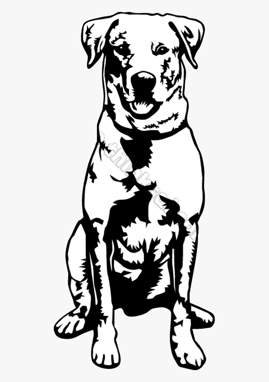 A Friggin Unicorn, Yo - Labrador Vector Black And White, Transparent Clipart
