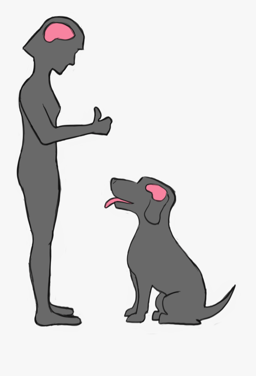 Dog Yawns, Transparent Clipart