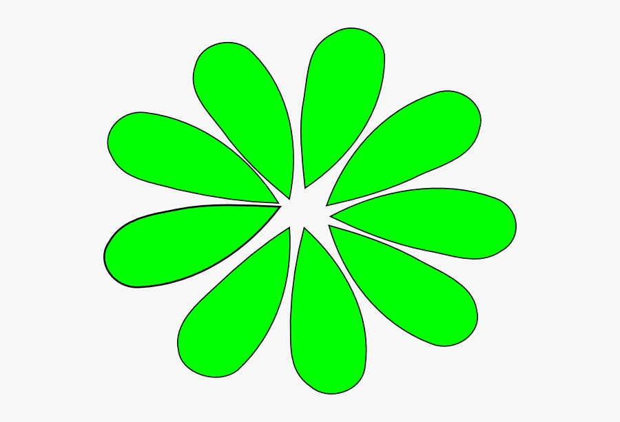 Pink And Green Daisy Svg Clip Arts - Clip Art, Transparent Clipart