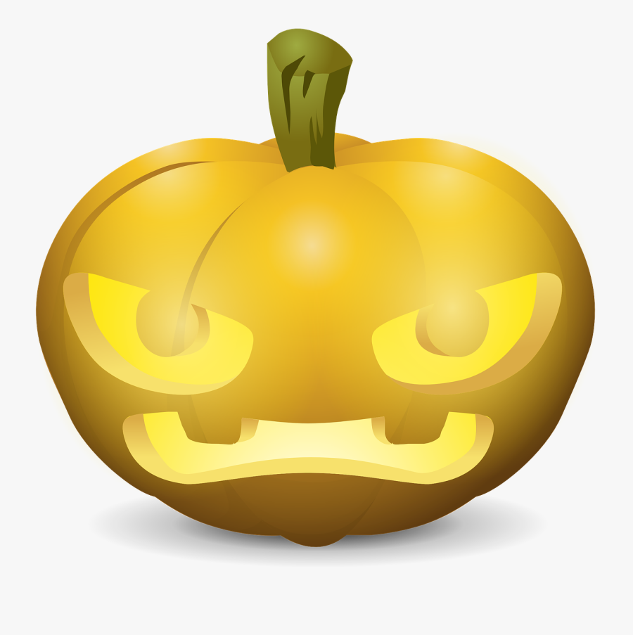 Carved Pumpkins Faces Free Picture - Vyrezávané Tekvice, Transparent Clipart