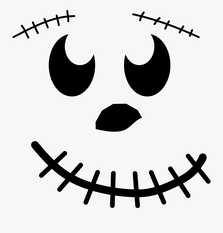 Smiling Pumpkin Face - Pumpkin Face Png, Transparent Clipart