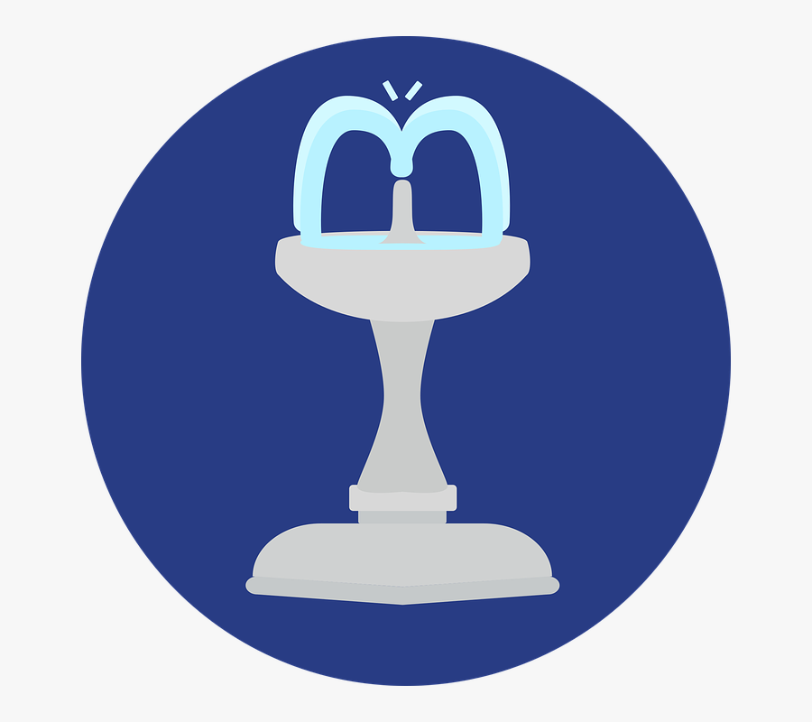 Fountain, Water, Fresh, Cold, Water Fountain - Fonte De Agua Png, Transparent Clipart