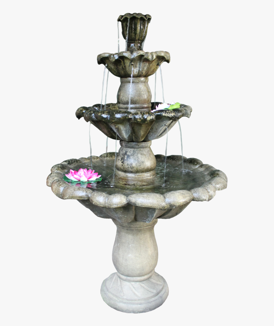 Transparent Water Fountains Clipart - Fountain, Transparent Clipart