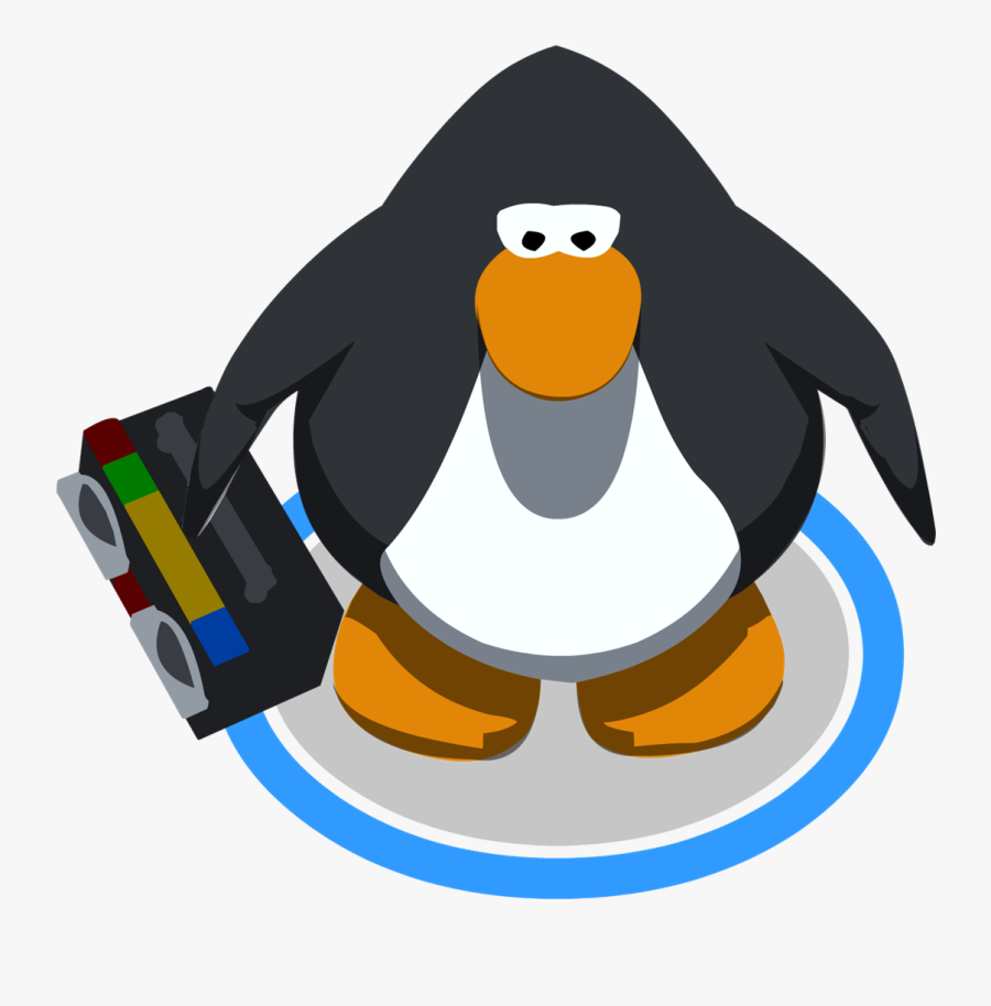 Club Penguin Vuvuzela Clipart , Png Download - Club Penguin Dark Blue Penguin, Transparent Clipart