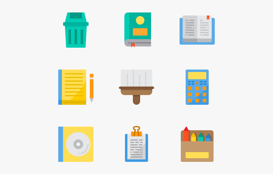 Stationery And Office, Transparent Clipart