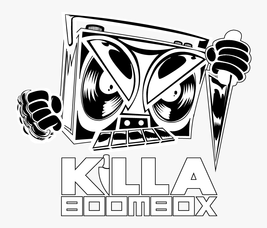 Killa Boombox - Illustration, Transparent Clipart