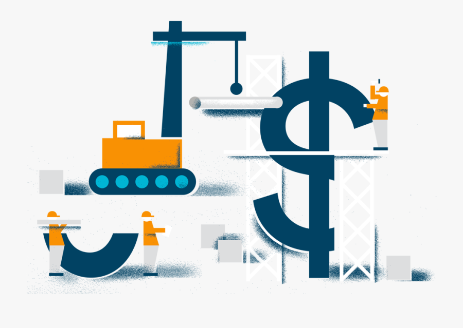 Building & Calculating Credit - Graphic Design, Transparent Clipart