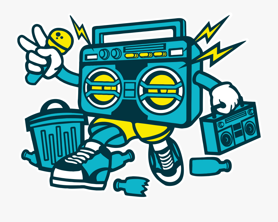 Boom Box Clip Art, Transparent Clipart