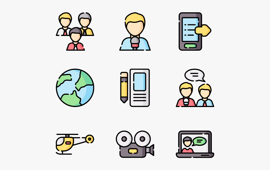 Interview - Cartoon, Transparent Clipart