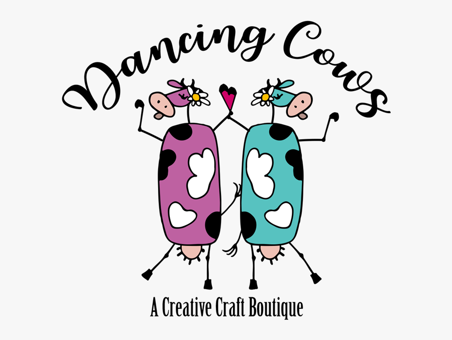 Dancing Cows, Transparent Clipart