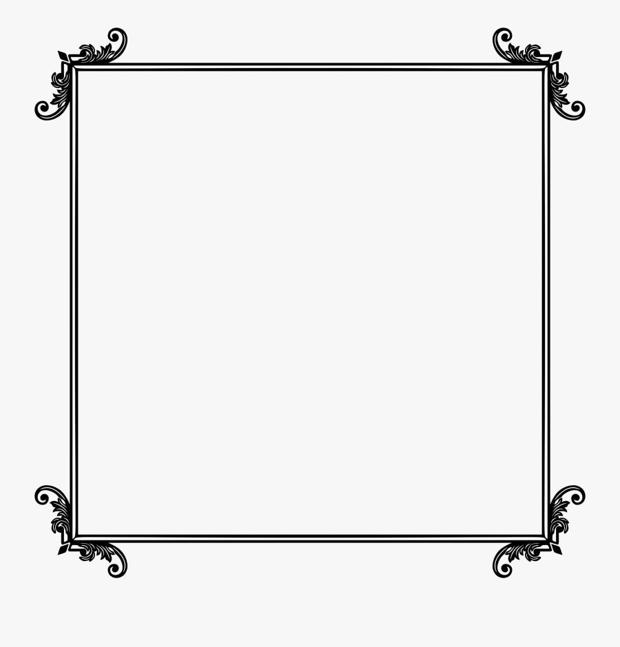 This Free Icons Png Design Of Decorative Ornamental - Decorative Ornamental Frame Png Flourish, Transparent Clipart