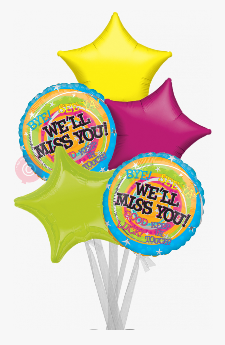 Personalised We Ll Miss You Messages Balloons Delivered - We Ll Miss You Clip Art, Transparent Clipart