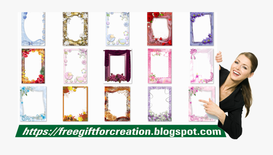 Free Download Photo Frame Png Format Clip Arts Pack - फोटो फ्रेम Png, Transparent Clipart