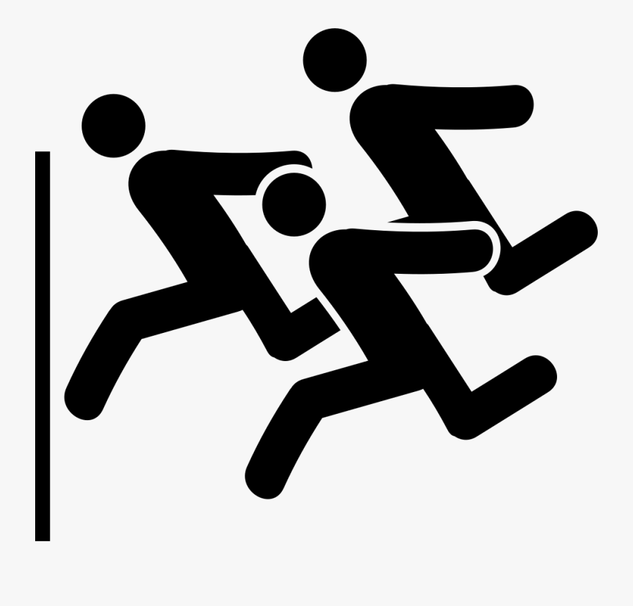 Volleyball Sports,clip Art,jumping,graphics - Race Icon, Transparent Clipart