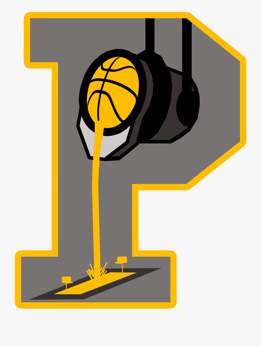Mla6qz8 - Pittsburgh Basketball Logo, Transparent Clipart
