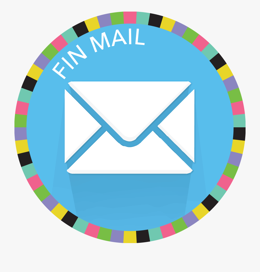 Fin Mail - Email Icon, Transparent Clipart