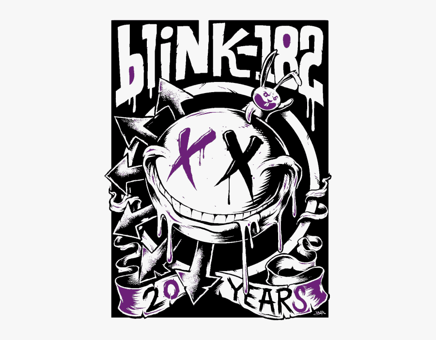 Blink 182 Poster Art, Transparent Clipart