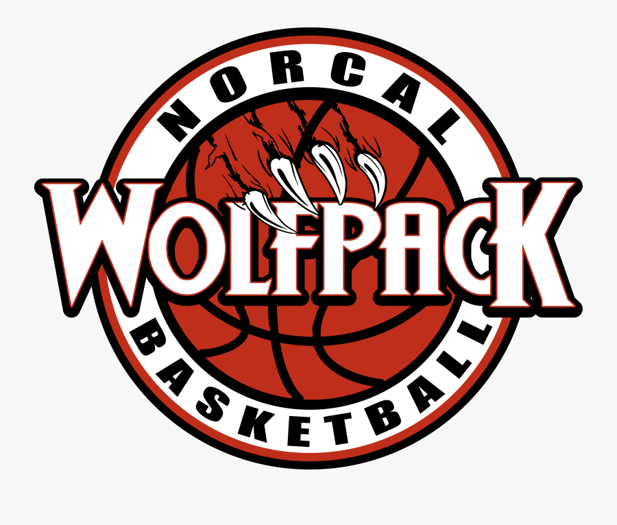 Wolfpack Basketball - Circle, Transparent Clipart
