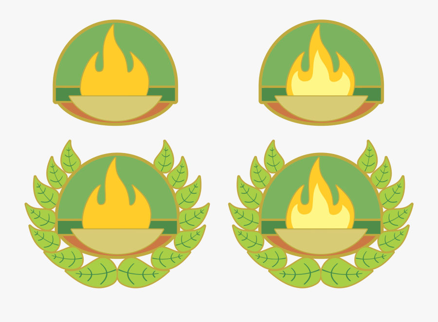 Braziers Of Fire With Wreaths Clip Arts - Graphics, Transparent Clipart