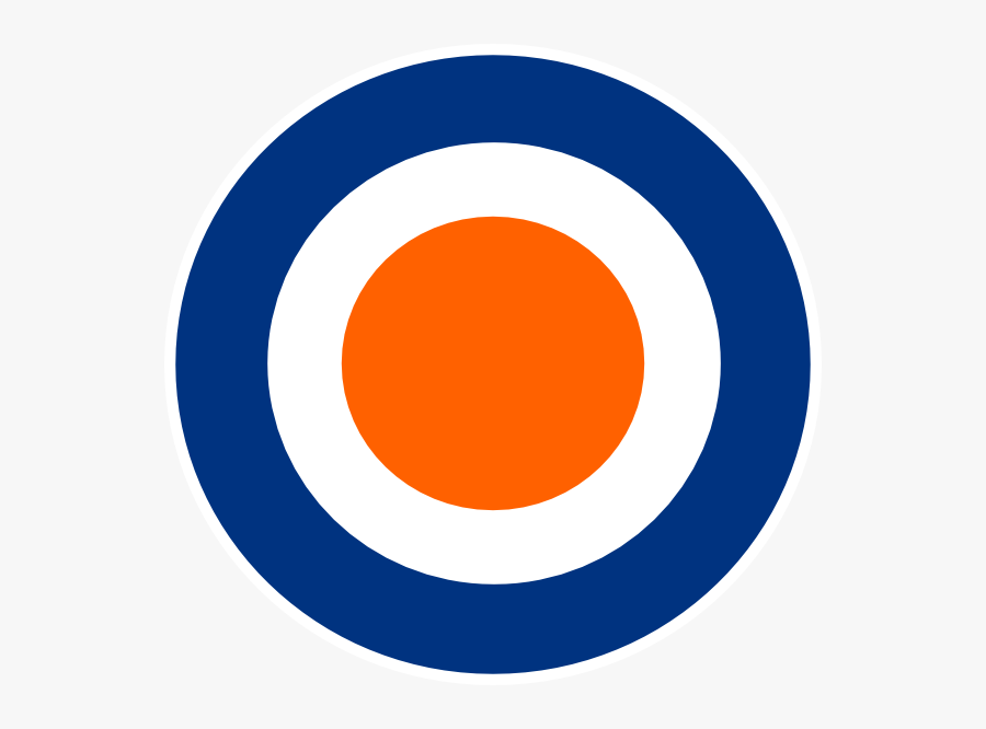 Bullseye Svg Clip Arts - Blue And Orange Bullseye, Transparent Clipart