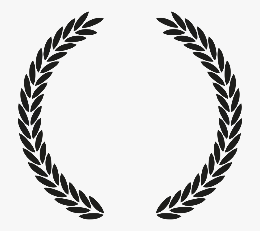 Wreath, Leaf, Leaves, Laurels, Decoration, Flowers - Transparent Laurel Wreath Vector, Transparent Clipart