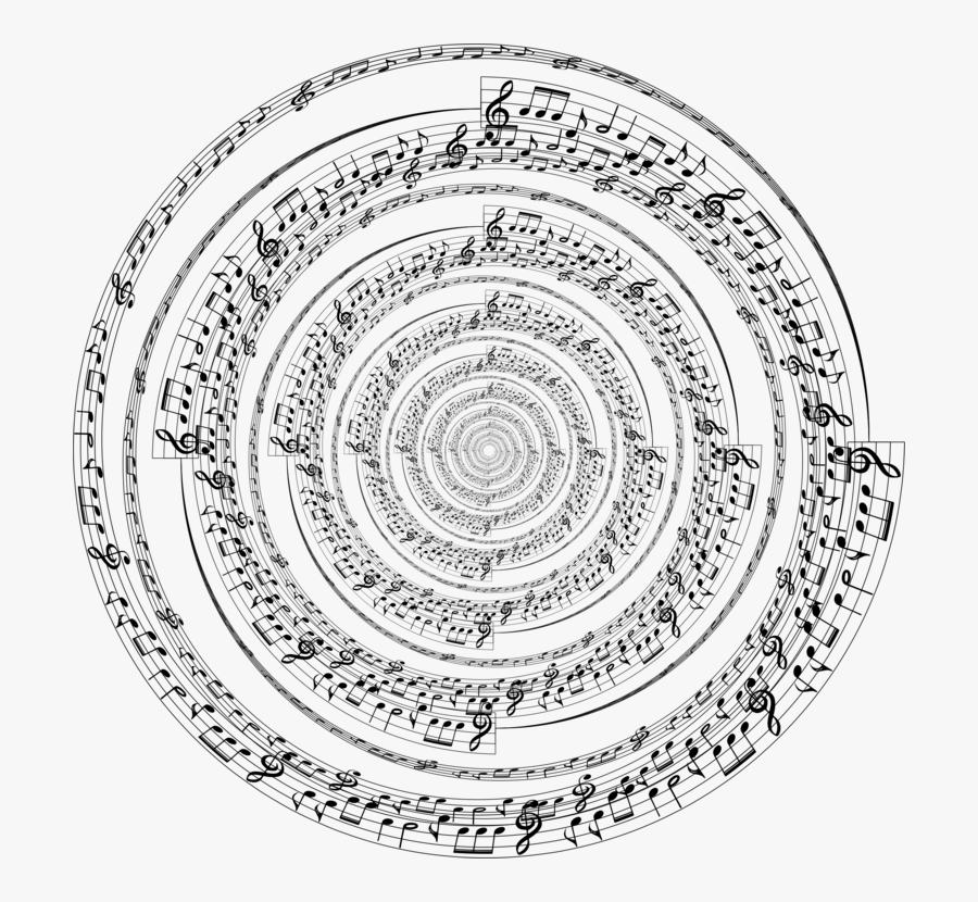 #swirl #blackswirl #bullseye #twilightzone #freetoedit - Twilight Zone Swirl, Transparent Clipart