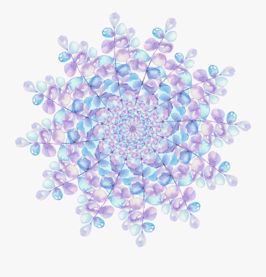Transparent Blue Flower Png - Craft, Transparent Clipart