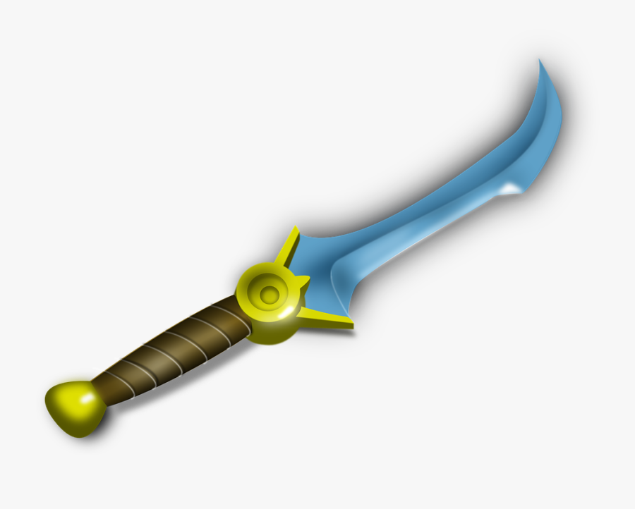 Knife, Dagger, Weapon, Steel, Blade, Antique, Old - Magic Knife Clipart, Transparent Clipart