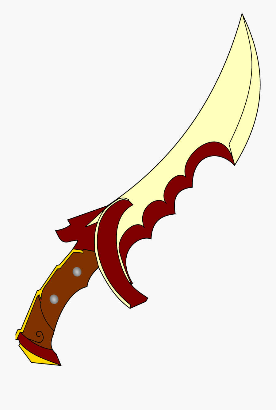 Knights Vs Dragons Wiki - Cold Weapon, Transparent Clipart