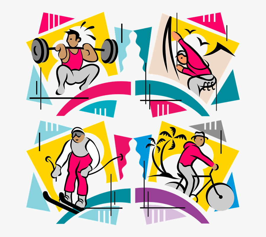 Sports, Athlete, Workout, Strength, Skiing, Transparent Clipart
