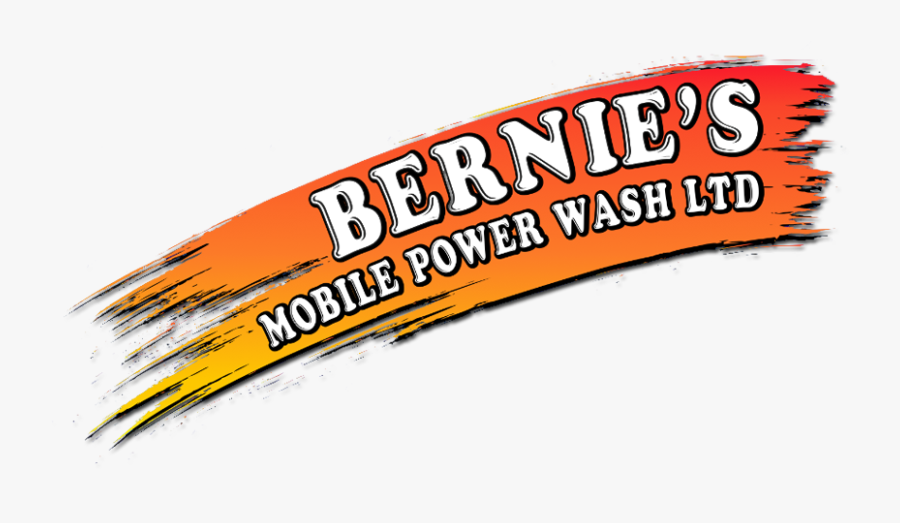 Bernie"s Mobile Power Wash Ltd, Transparent Clipart