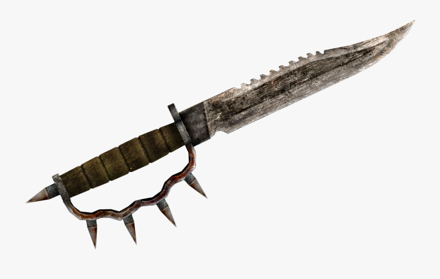 Download Fallout Trench Knife Png 142 - Fallout 3 Trench Knife, Transparent Clipart
