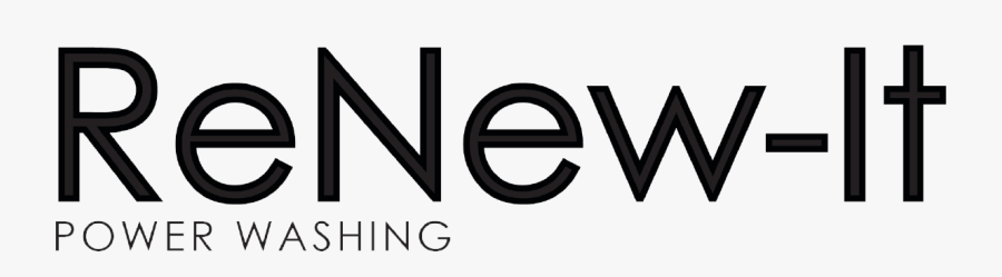 Renew-it Power Washing - Sign, Transparent Clipart