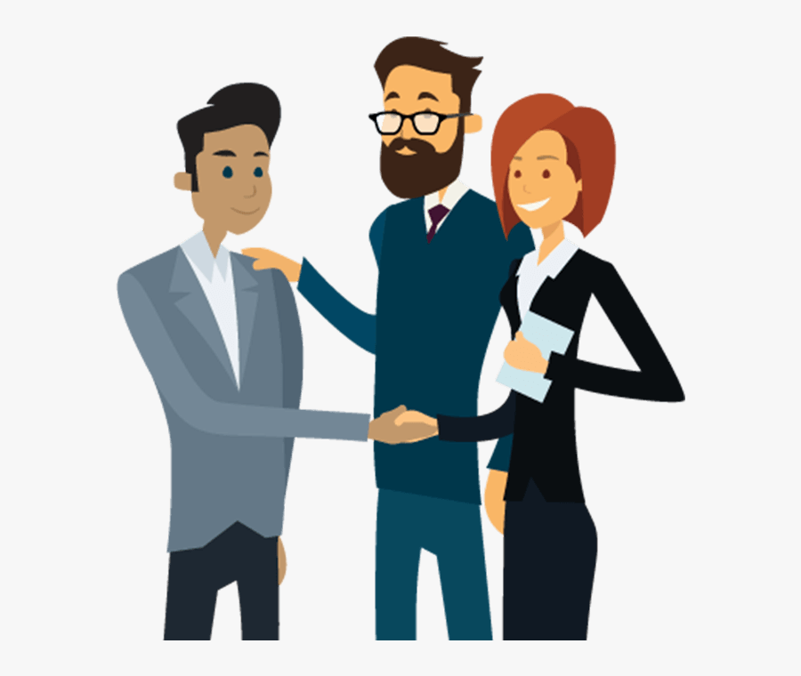 Welcome Onboard Siemens In - Hand Shaking Employee Clipart, Transparent Clipart