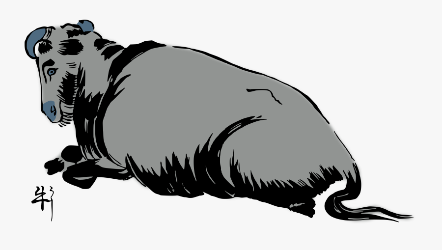 Cattle Clip Arts - English Longhorn, Transparent Clipart