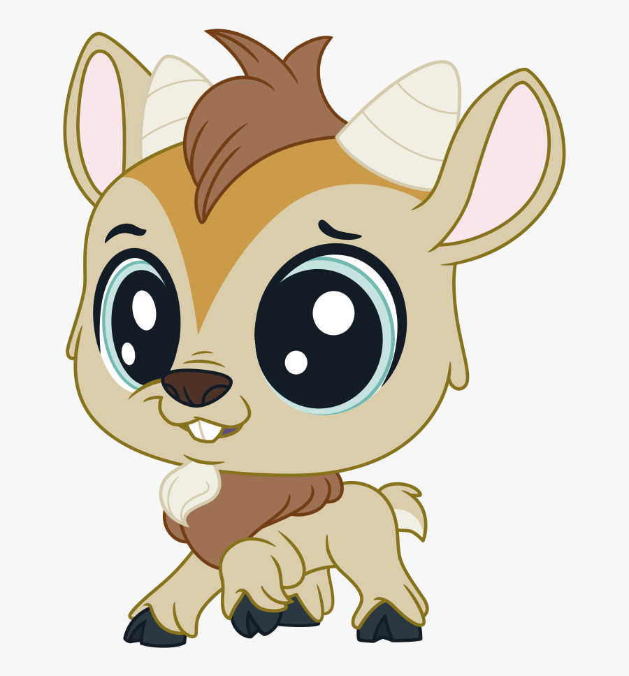 Goat - Cartoon, Transparent Clipart