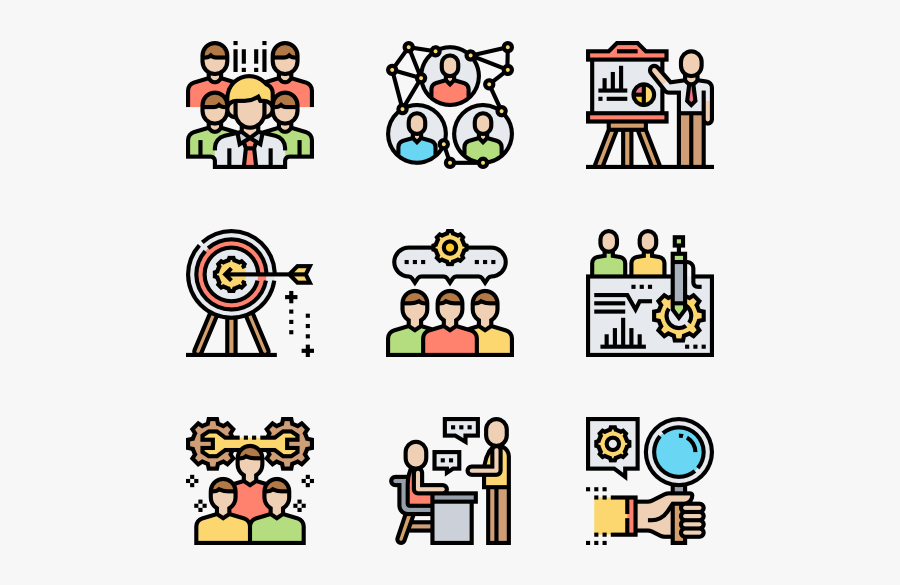 Teamwork - Icon Disease, Transparent Clipart