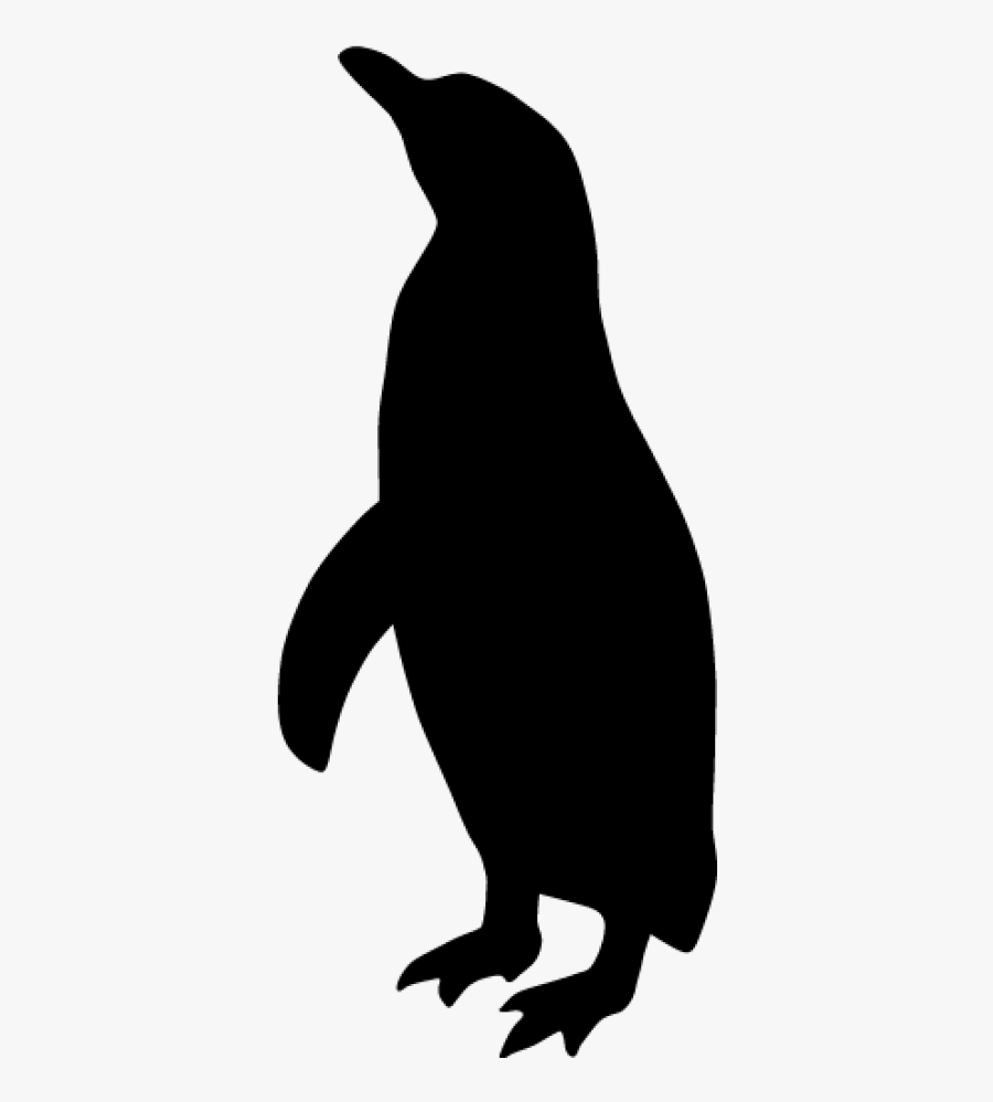 Penguin Silhouette Png, Transparent Clipart