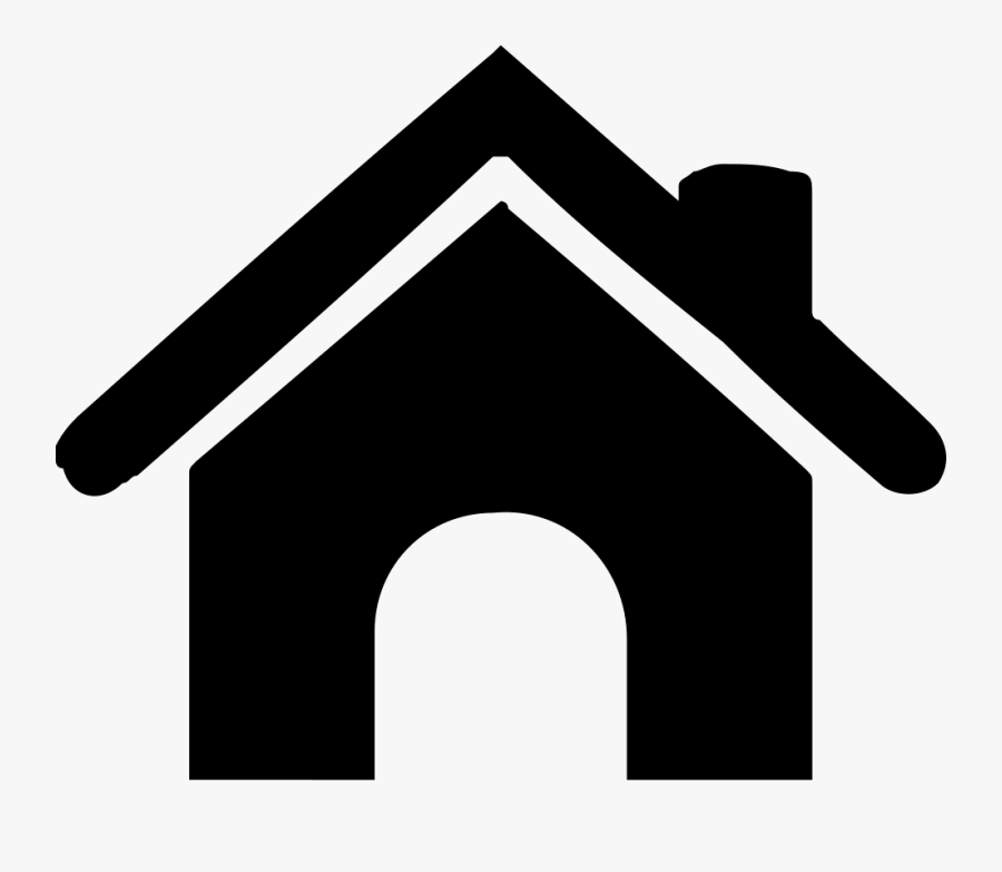 Arch,clip And White,symbol - Home Icon Grey Png, Transparent Clipart