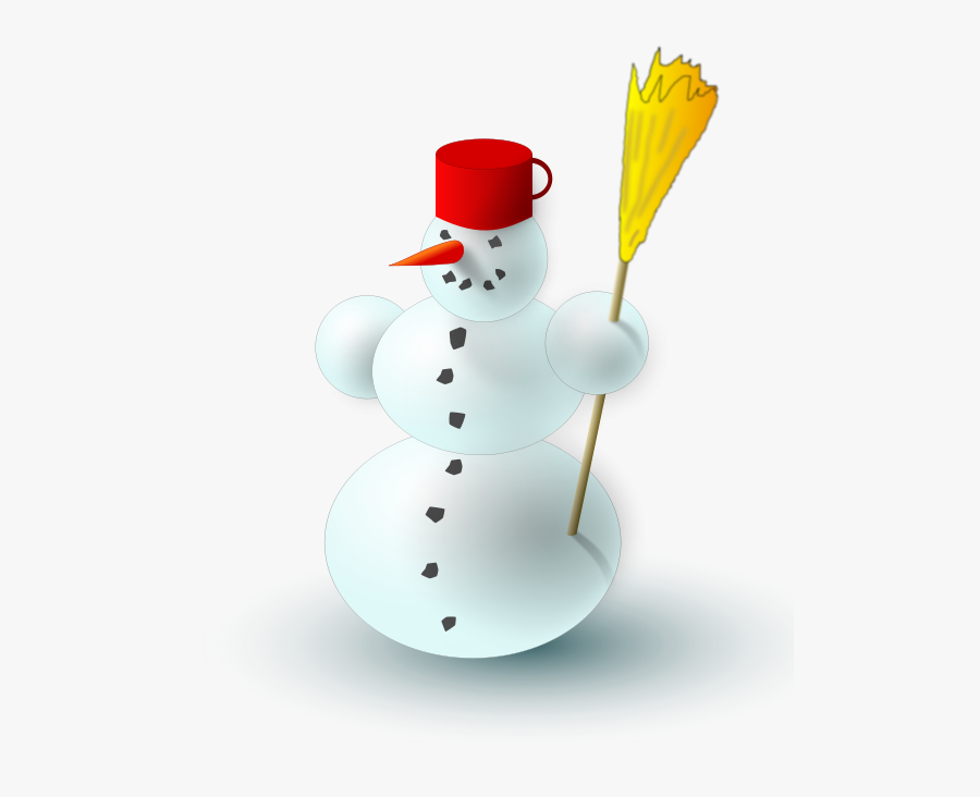 Snowman - Snow Man Png Gif, Transparent Clipart
