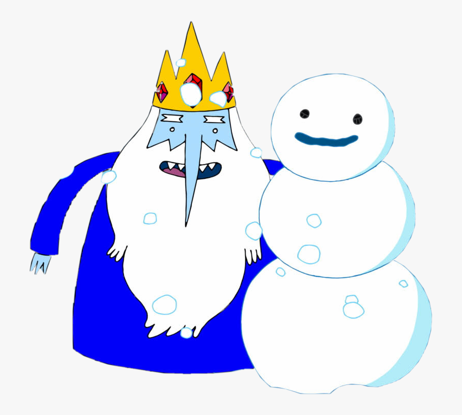 #adventuretime #iceking #snowman #freetoedit - Ice Kingdom Adventure Time Snowman, Transparent Clipart